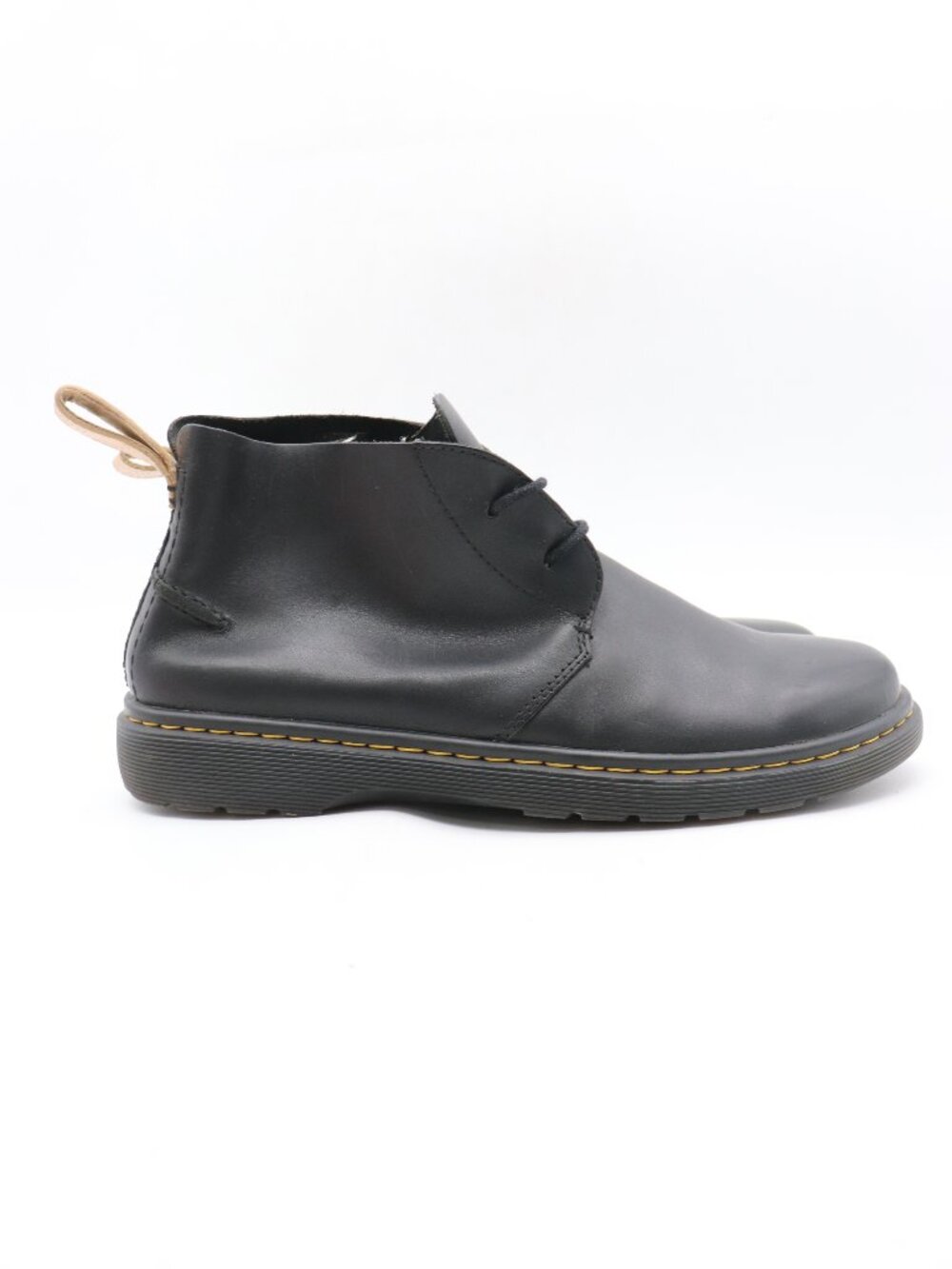 Doc Dr Martens Ember Women’s 12 Men’s 11 Chukka Black Leather Mid Ankle Boots